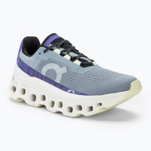 Scarpe da corsa da donna On Cloudmonster mist/blueberry