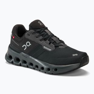 Scarpe da corsa da donna On Cloudrunner 2 Impermeabile magnete/nero