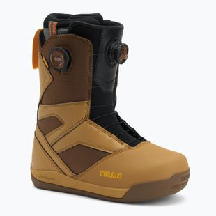Scarponi da snowboard uomo ThirtyTwo STW Double Boa ʼ25 brown