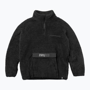 Felpa in pile uomo ThirtyTwo Rest Stop Pullover black