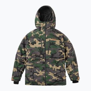 Giacca da snowboard uomo ThirtyTwo TM Recycled X Fava camo