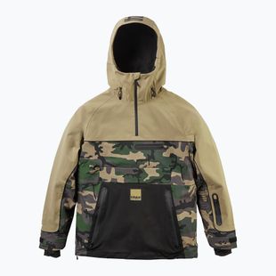 Giacca da snowboard uomo ThirtyTwo Light X Walker Anorak camo