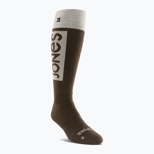 Calze da snowboard uomo ThirtyTwo Jones Merino brown