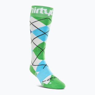 Calze da snowboard uomo ThirtyTwo Double green
