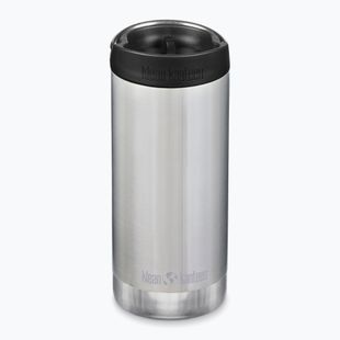 Klean Kanteen TKWide Cafe Cap 355 ml tazza termica in acciaio inossidabile spazzolato