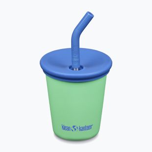 Tazza KLEAN KANTEEN Steel Straw Lid 296 ml spring bud