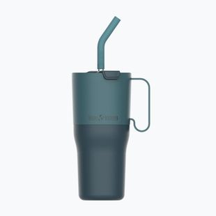 Borraccia termica KLEAN KANTEEN Rise Tumbler Flip Straw 1064 ml brittany blue