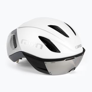 Casco bici Giro Vanquish Integrated Mips bianco/argento opaco