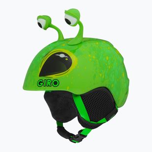 Casco da sci per bambini Giro Launch Plus verde brillante alieno