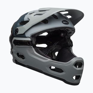 Bell Casco bici integrale Super 3R MIPS downdraft grigio opaco/grigio fucile
