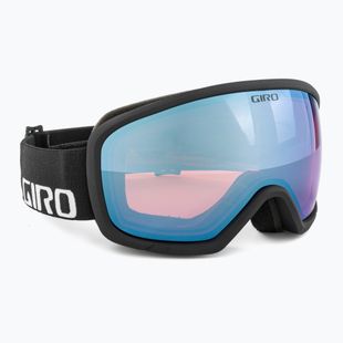 Giro Ringo nero wordmark/vivid royal occhiali da sci