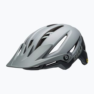Casco da bici Bell Sixer Integrated MIPS grigio lucido opaco
