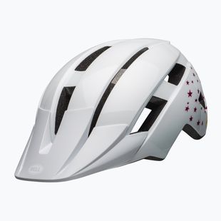 Bell Sidetrack II Integrated MIPS casco da bici per bambini stelle bianche