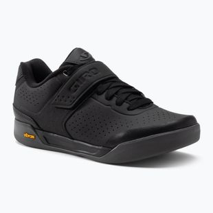 Scarpe da ciclismo MTB da uomo Giro Chamber II nero dark shadow