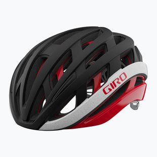 Casco da bicicletta Giro Helios Spherical MIPS nero opaco/rosso