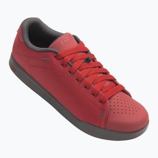 Scarpe da ciclismo con piattaforma da uomo Giro Deed ox blood
