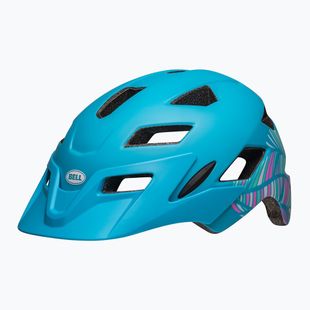 Bell Sidetrack Integrated MIPS Jr casco da bici per bambini azzurro opaco/capello