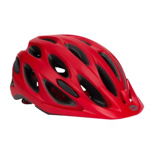 Casco da bici Bell Tracker rosso macchina opaco