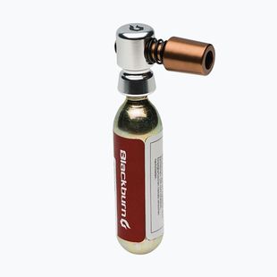 Pompa per bicicletta Blackburn Wayside CO2 + 1 cartuccia 16g argento