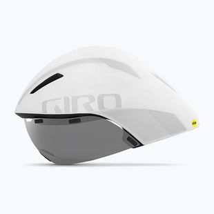 Giro Aerohead MIPS bianco opaco argento casco da bicicletta