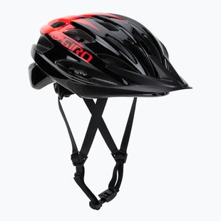 Casco da bici per bambini Giro Raze nero opaco vermiglio
