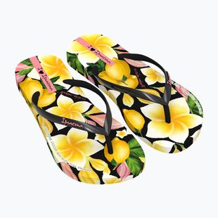 Infradito da donna Ipanema Arte black/yellow/pink