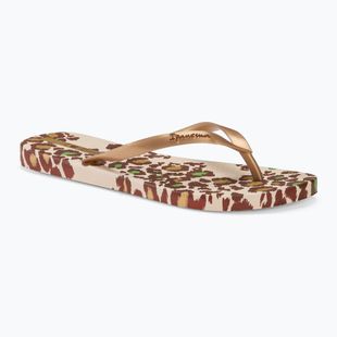 Infradito Ipanema donna Animale Print III beige/oro