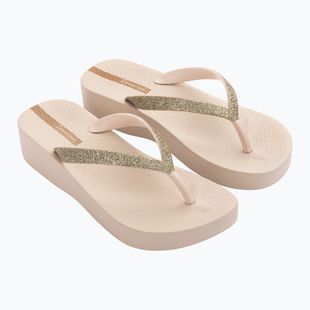 Infradito Ipanema Mesh Chic Plat beige/glitter da donna
