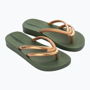 Infradito Ipanema Comfy verde/oro da donna