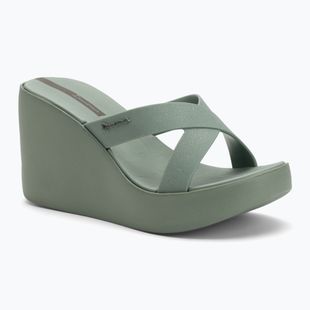 Infradito donna Ipanema High Fashion II Slide verde/glitter verde/grigio