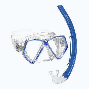 Mares Combo Zephir Junior kit snorkel per bambini blu reale/chiaro