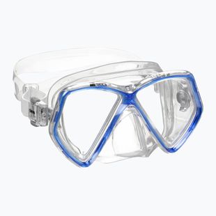 Maschera snorkel Mares Zephir JR blu/chiaro per bambini