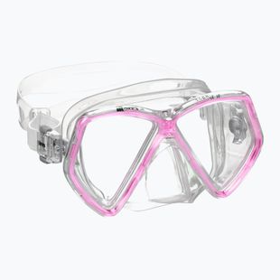 Maschera snorkel Mares Zephir JR rosa/chiaro per bambini