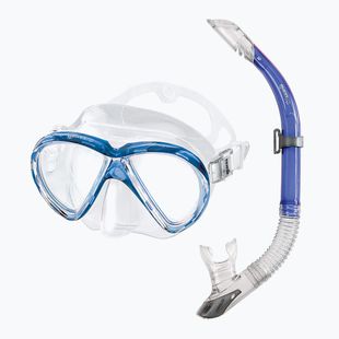 Set da snorkeling Mares Marea blue reflex/clear