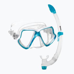 Mares Wahoo kit snorkel acqua/bianco/chiaro