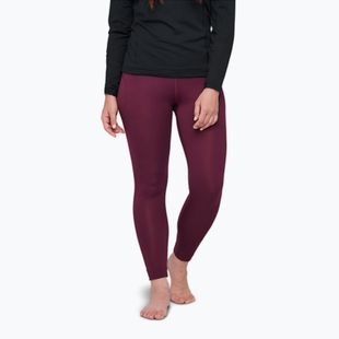 Pantaloni termici da donna Black Diamond Coefficient LT blackberry