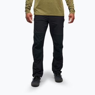 Pantaloni da trekking da uomo Black Diamond Alpine Hybrid nero/nero