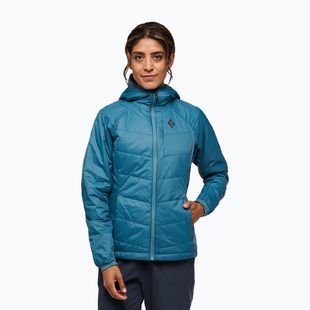Giacca imbottita da donna Black Diamond Solution 2.0 Hoody creek blue