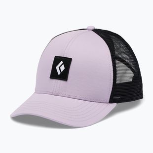 Cappellino con visiera Black Diamond Trucker soft lilac/black/black icon patch