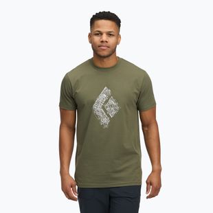Maglietta Black Diamond Engineered Diamond SS da uomo tundra t-shirt