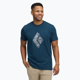 Maglietta Black Diamond Engineered da uomo SS Tee indigo
