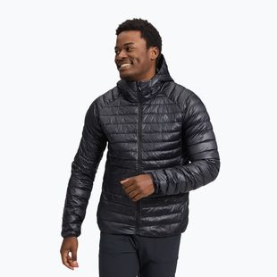 Piumino uomo Black Diamond Deploy Down Full Zip Hoody black