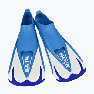 Pinne da nuoto blu della squadra SEAC