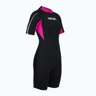 Muta da nuoto donna SEAC Shorts Relax 2.2 mm black/pink