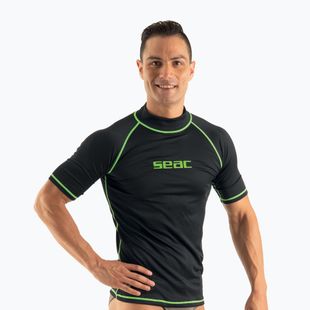 Camicia da bagno SEAC T-Sun da uomo, nero