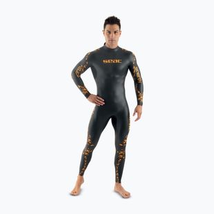 Schiuma da nuoto SEAC Energy 2.0 mm nero/giallo da uomo