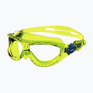 Maschera da nuoto per bambini SEAC Matt matt lime/clear