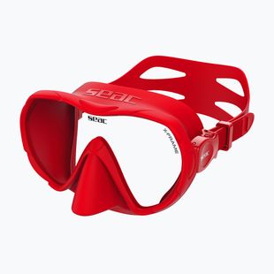 Maschera subacquea SEAC X-Frame red