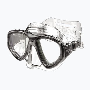 Maschera subacquea SEAC Clear Antifog transparent black