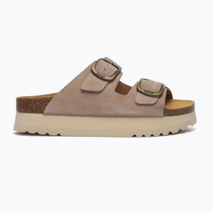 Scholl Lucie Suede infradito da donna beige scuro